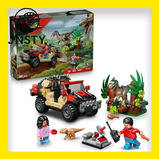 【Direct From Japan】 LEGO Jurassic World Raptor Off-Road Escape Operation Toy Toys Toys Birthday Gift