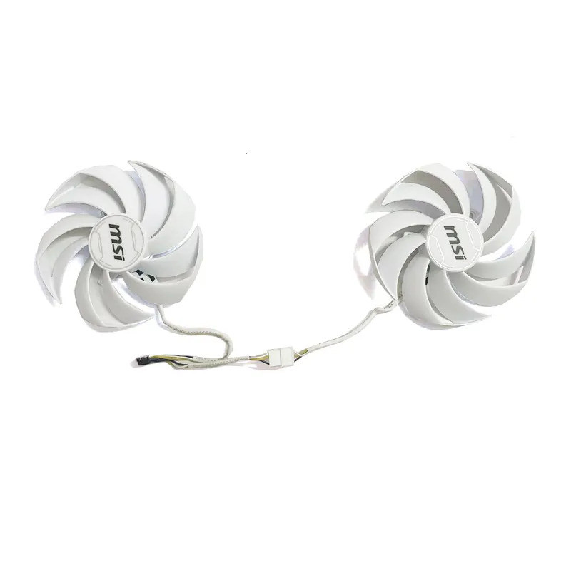 MSI GeForce RTX 4070 4070TI 4070 SUPER 12G VENTUS 2X สีขาว OC กราฟิกการ์ด PLD10010S12HH 4PIN 95MM RT