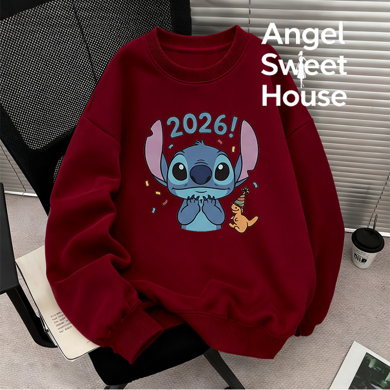 (จัดส่งตลอด 24 ชั่วโมง）Angle Official ประเทศไทย รุ่นปีใหม่ ลายตัวอักษร วินสูท เนื้อผ้าอยู่ง่าย รุ่นใ