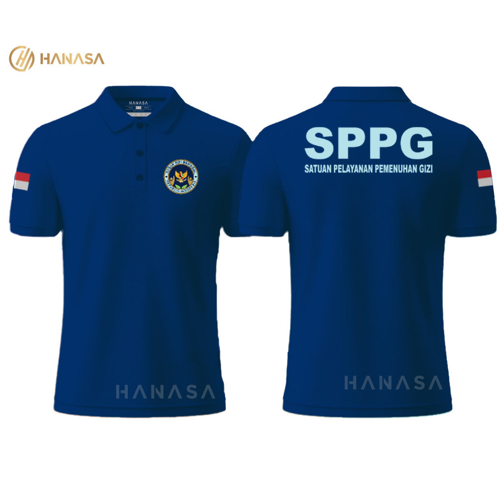 ใหม่ล่าสุด เสื้อโปโล DB MBG SPPG TEXT BLUE BGN National Nutrition Body | เสื้อโปโลผู้ชายและผู้หญิง |