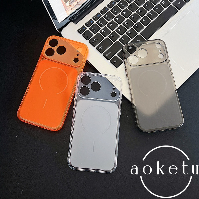 หน้าต่างขยายทันทีบางเฉียบ ทีพียู ฝ้ากึ่งโปร่งใสเคสโทรศัพท์เหมาะสําหรับ ไอโฟน 11 12 13 14 15 16 17 มือโปร สูงสุด ระบายความร้อนบางเฉียบและฝาครอบป้องกันการตก