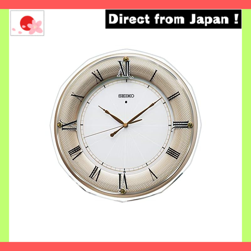 Seiko Wall Clock - Radio-Controlled, 340mm x 340mm x 45mm, Various Designs【Japan Original】