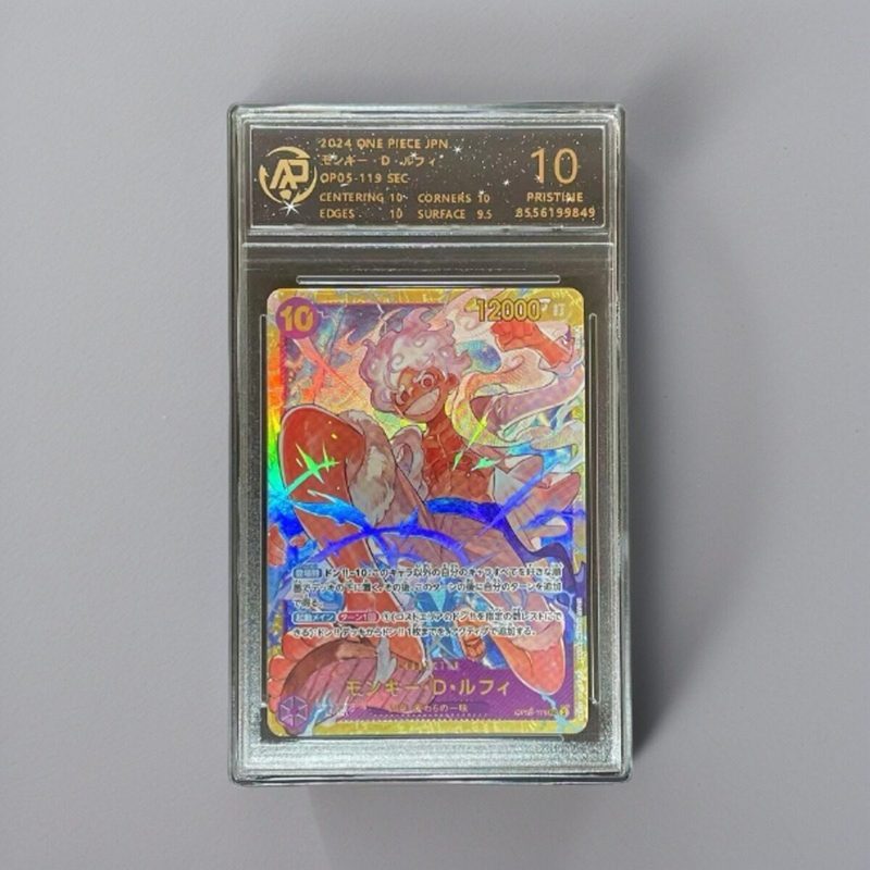 【พร้อมส่ง】One Piece OPCG Card Luffy Sauron Hancock Nami Ace Empress Redhead Sabo Hawkeye การ์ดเกรดญี่ปุ่น