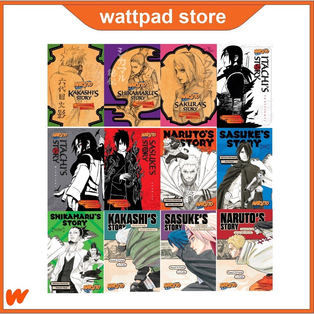 นวนิยายนารูโตะ โดย Akira Higashiyama (12 เล่ม) รูปที่ 3