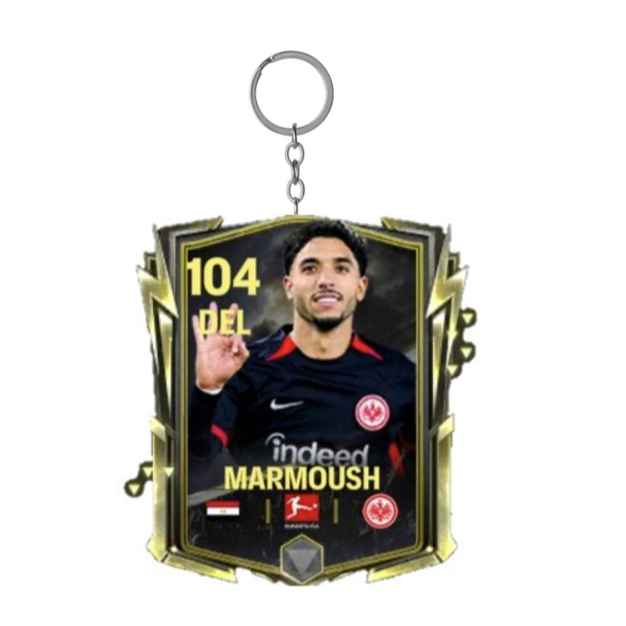 Marmoush deslumbrantes fc Mobile 25 พวงกุญแจ