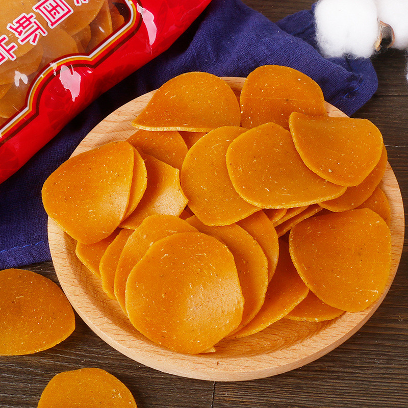 ประเทศไทยนําเข้าน้ําแม่ซงก้ากุ้งชิปทอดกุ้งชิปครอบครัวทําเองขนมจํานวนมากแสนอร่อยราคาขายส่ง0104