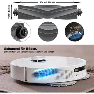 สําหรับ Dreame D20 Ultra / L10s Ultra CE/L40 Ultra AE หุ่นยนต์เครื่องดูดฝุ่นแปรง Mop ผ้ากรองอะไหล่