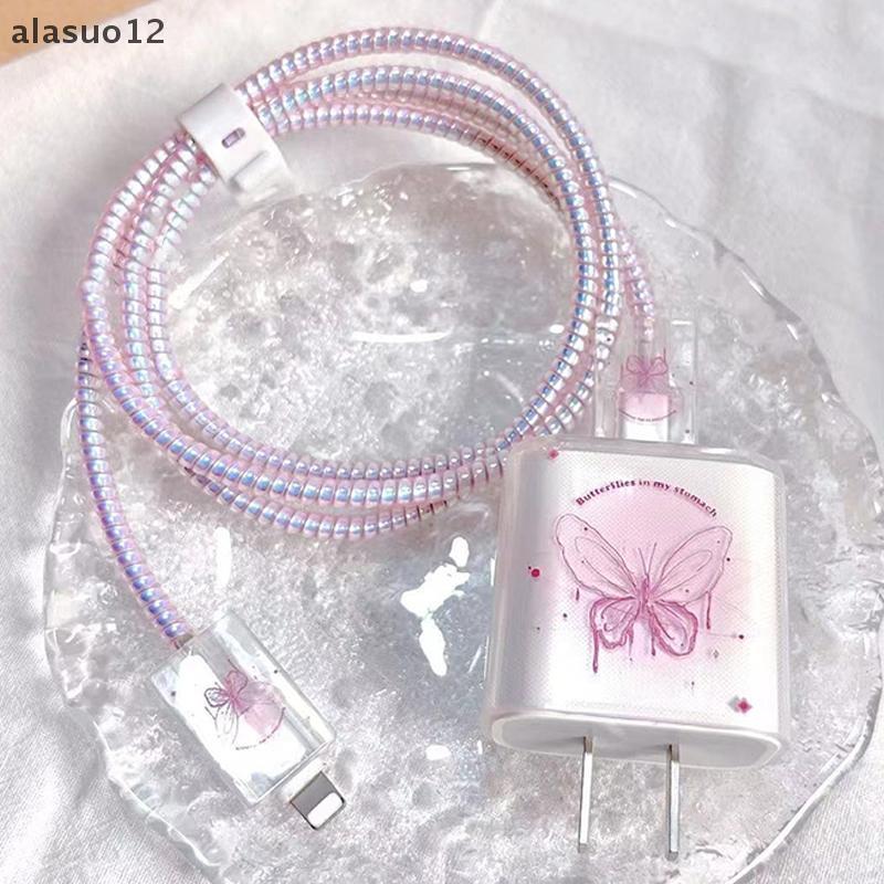 ฝาครอบปกป้องหัวชาร์จ เคสกันแตก มีสายรัดเก็บสายชาร์จ ป้องกันสายขาดได้ดี เหมาะสำหรับหัวชาร์จ 18W/20W รองรับ