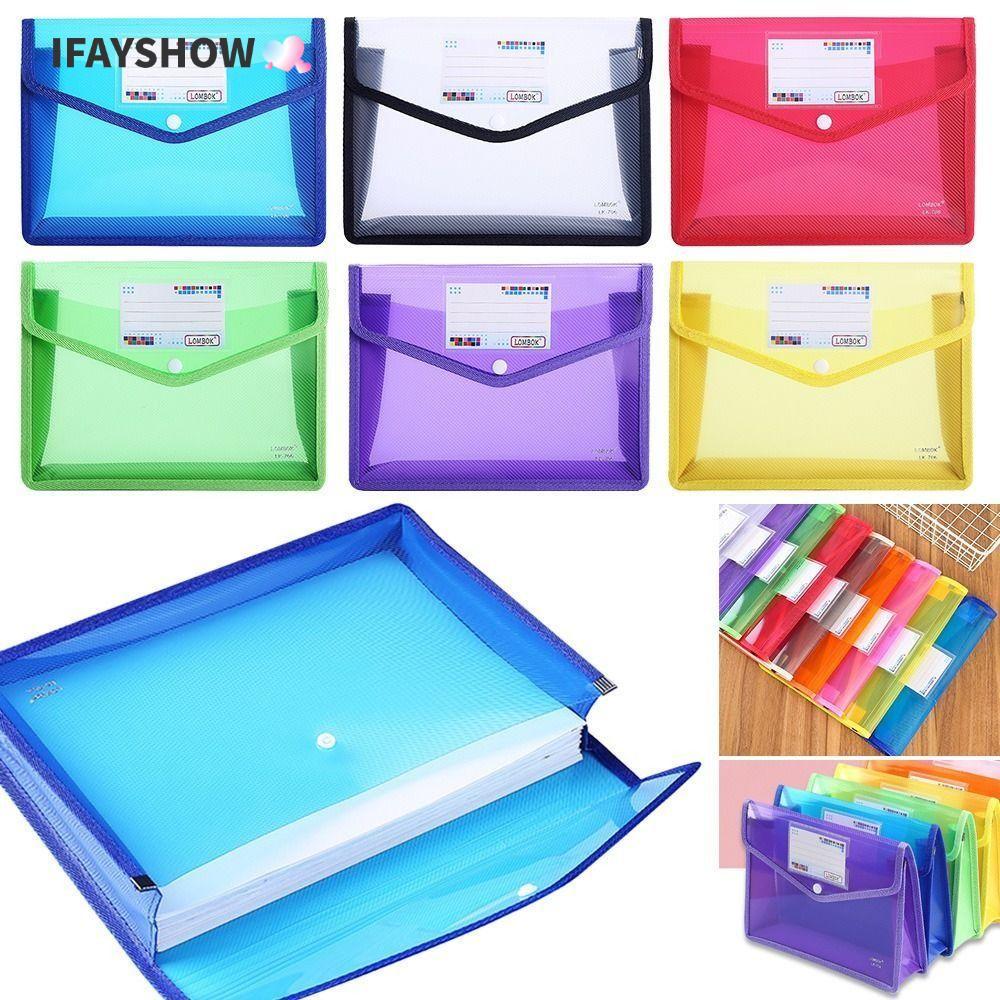 IFAYSHOW กระเป๋าเอกสารทนทานขายร้อนความจุขนาดใหญ่แฟ้ม Organizer
