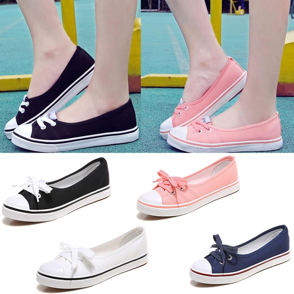 MC3 รองเท้าผ้าใบผู้หญิง Casual Trainer Lace UP รองเท้าผ้าใบ
