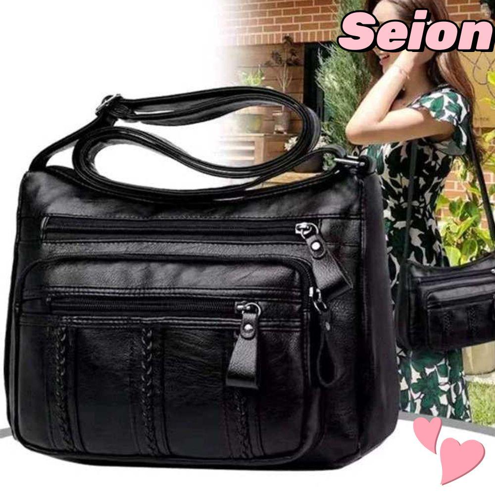 SEION ซื้อผัก Bag Leisure Underarm Bag Tote Shoulder Messenger Bag