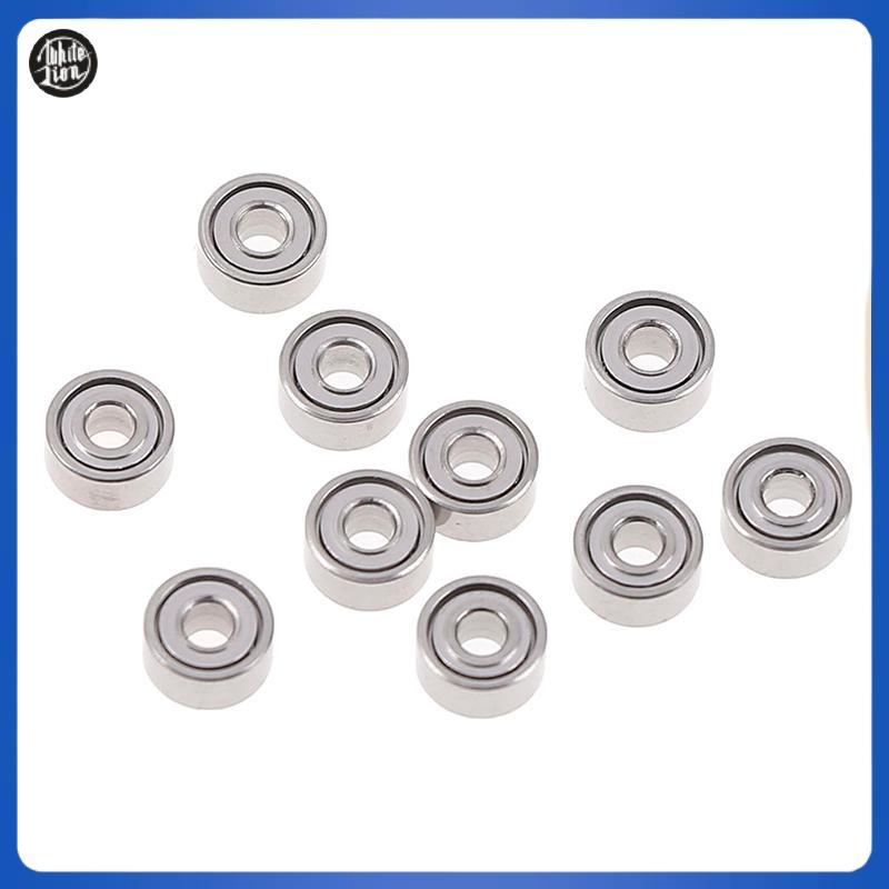 WL| 10 ชิ้น 681XZZ 1.5x4x2 มิลลิเมตรเปิดแบริ่งขนาดเล็ก ball mini hand bearing spinner ใหม่