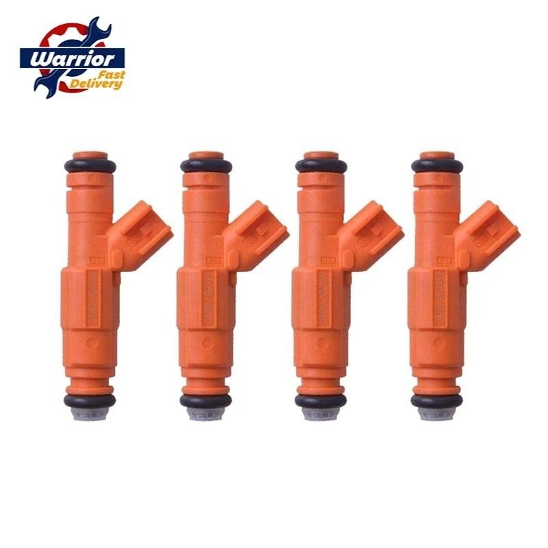 หัวฉีดน้ํามันเชื้อเพลิงรถยนต์ยี่ห้อ 4 ชิ้น 0280156156 สําหรับ FORD C-MAX FOCUS MAZDA 6 Hatchback VOL