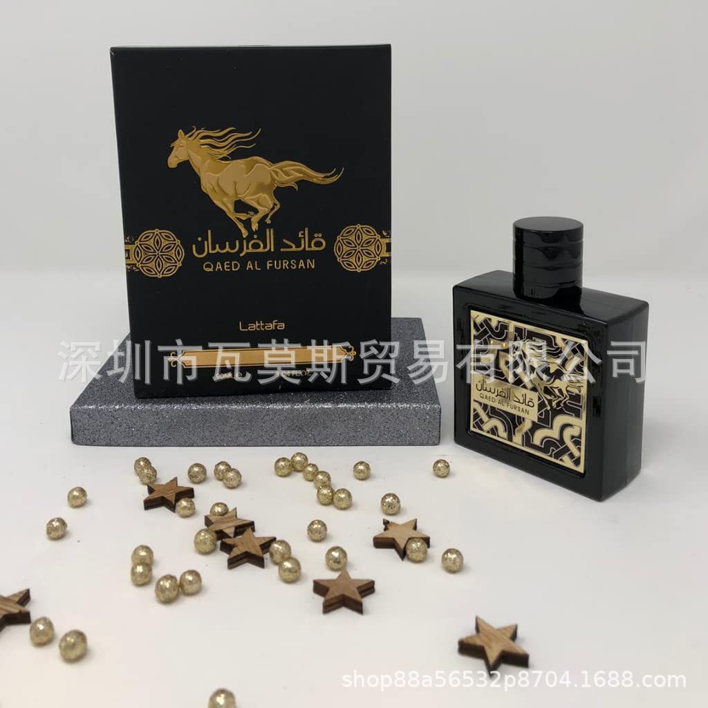 爆品น้ําหอม Lattafa Qaed Al Fursan 中性香水