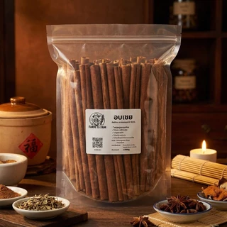มีส่งด่วน อบเชยแท่งCinnamonStickAAA+ 6 นิ้ว 1,000 กรัม / 500 กรัม