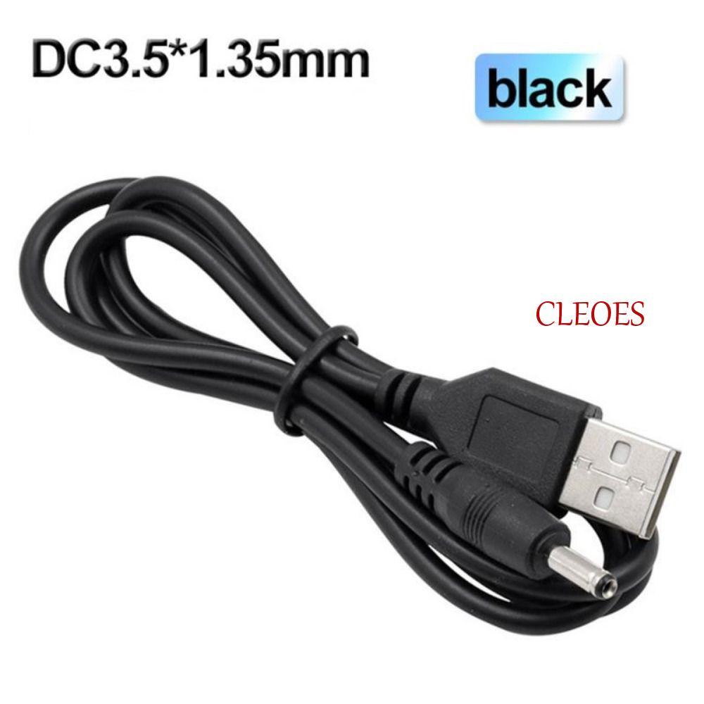 CLEOES Usb To Dc 3.5 มม.สายชาร์จUsb To Dc 3.5 มม.5V USB Quick ConnectorสําหรับMP3/MP4 อะแดปเตอร์สายช