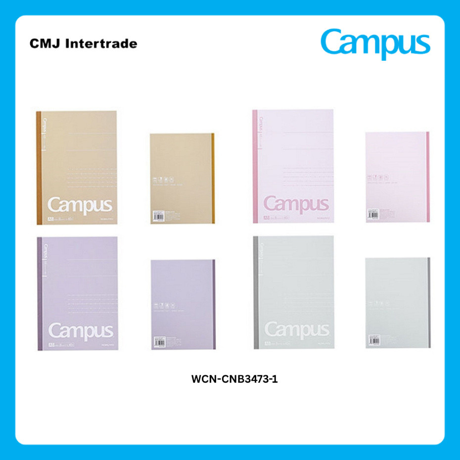 KOKUYO Campus color notebook A5-1 สมุดโน้ตคละสี สมุดบันทึกขนาด A5 สมุดแคมปัส