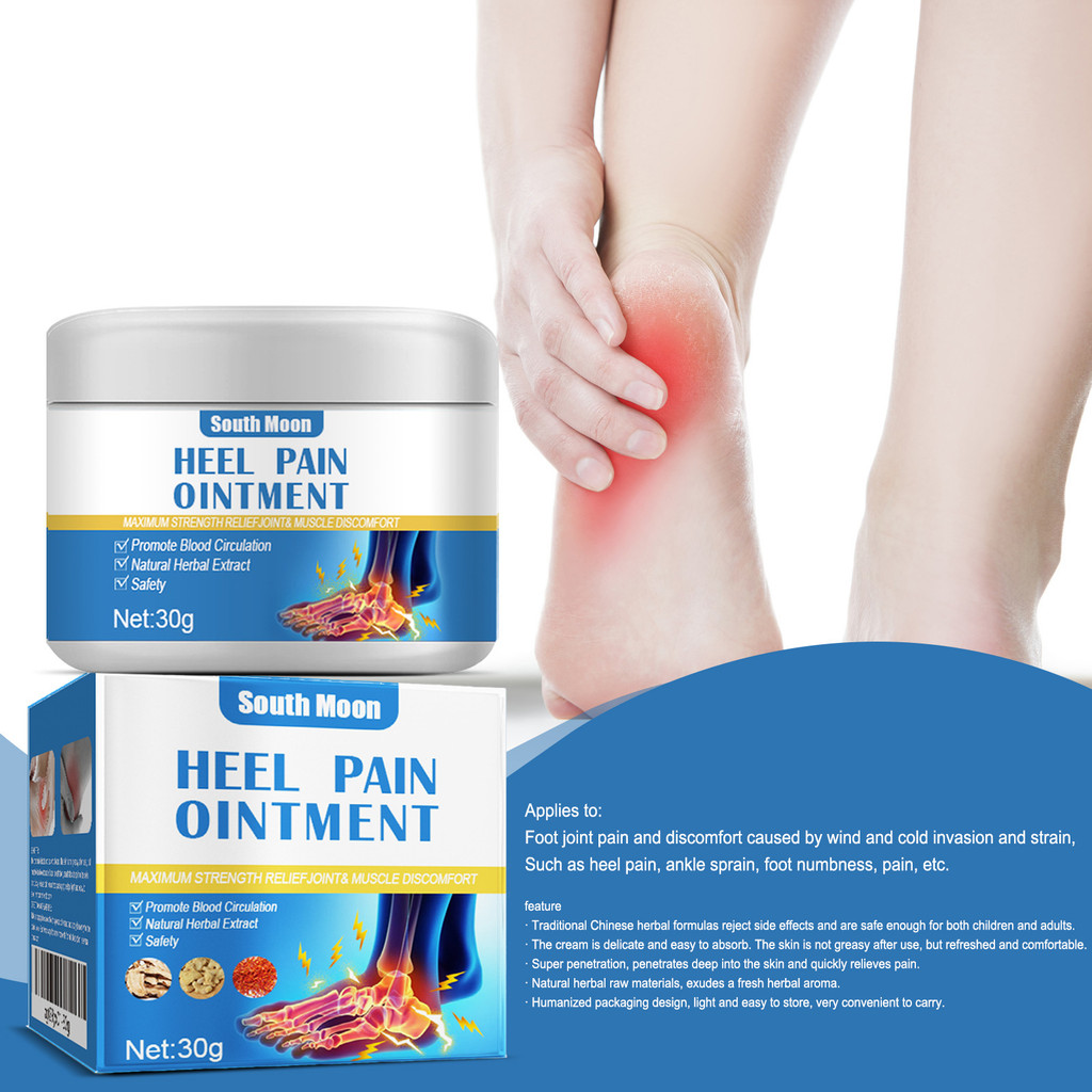 พร้อมสต็อกสินค้าจัดส่งด่วน Moon Heel Care Cream Joint Toes Heel Moisturizing External Skin Massage C