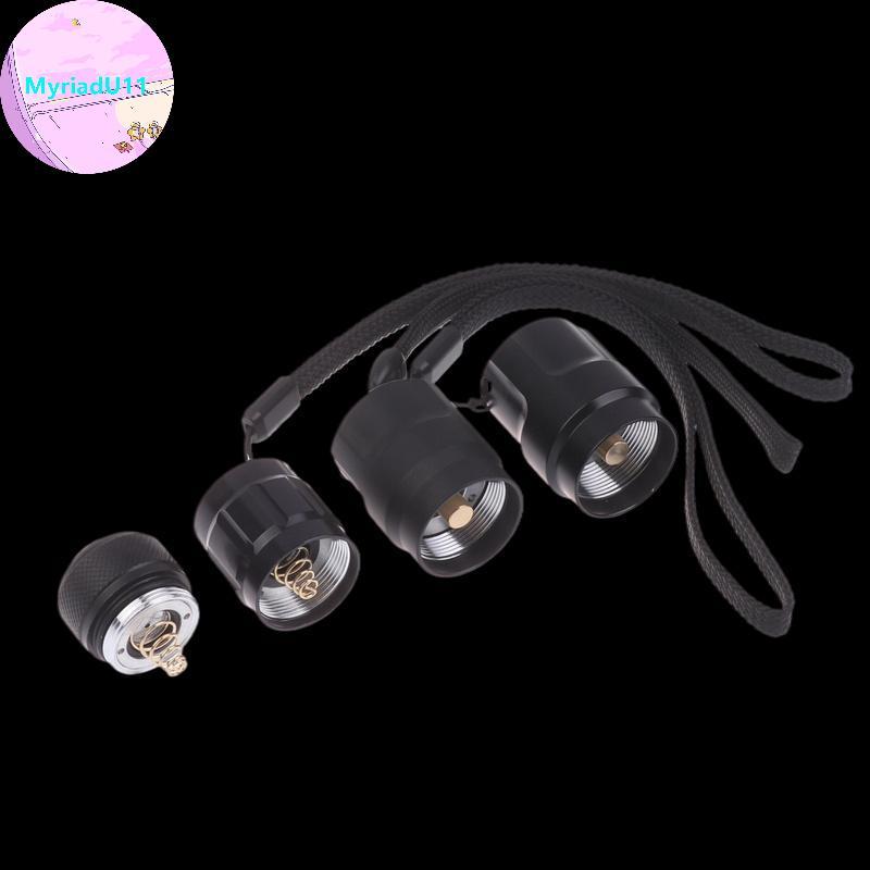 MyriadU 501 502 C8 C12 ไฟฉาย LED ปุ่มสวิทช์กรณีไฟท้ายโมดูลไฟฉายเปลี่ยนชิ้นส่วน DIY อะไหล่ซ่อม TH