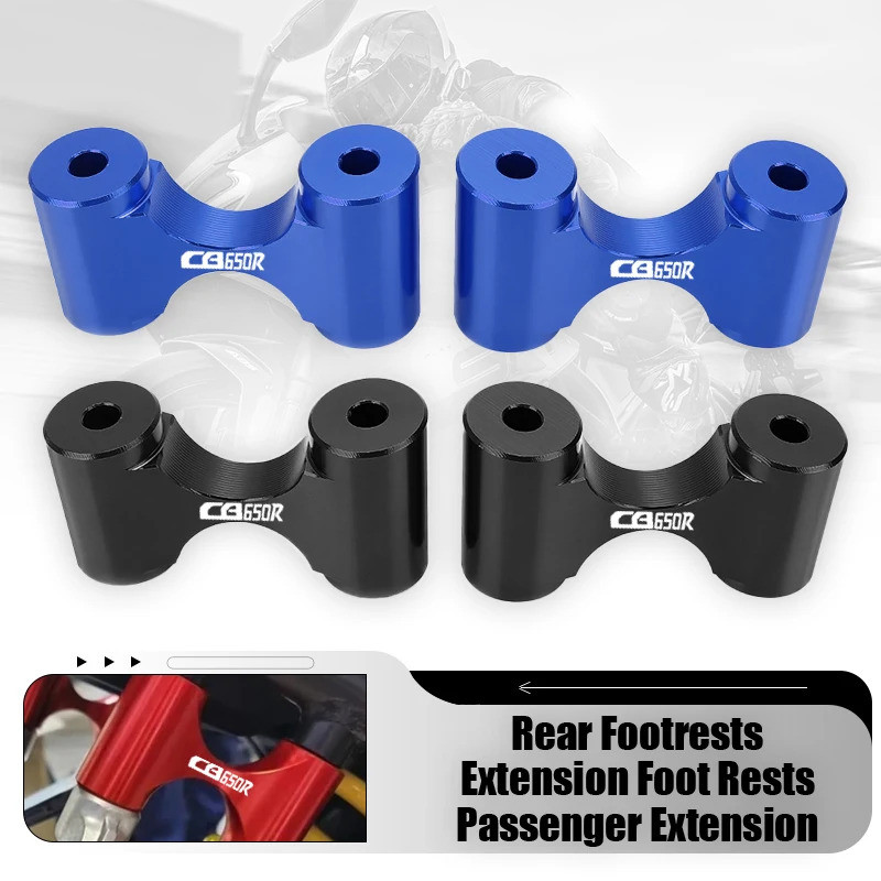 สําหรับ Honda CB650R CB650 650R CB 650 R 2019-2025 2024 2023 รถจักรยานยนต์ Footrests Extension Footr