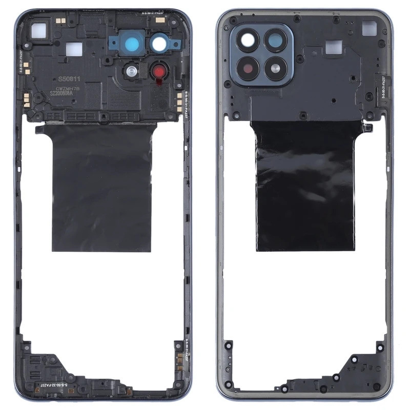 แผ่นกรอบกลางสําหรับ OPPO Reno4 SE/A93 4G/Reno4 F/Reno4 Lite/F17 Pro PEAT00, PEAM00