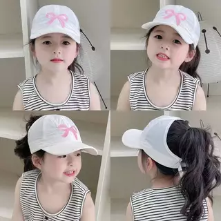 🐷หมวกผ้าร่มครึ่งหัว หมวกเด็ก โต ใส่เที่ยว บังแดดบังลม ไม่อึดอัด น่ารักมาก สไตล์เกาหลี สามารถปรับได้🌤️