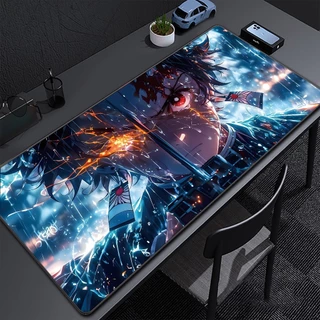 🌸พร้อมส่ง🌸แผ่นรองเม้าส์ 80x30x3 ซม. แผ่นรองเม้าส์ลายการ์ตูน Mouse Pad แผ่นรองเมาส์ ที่รองเมาส์