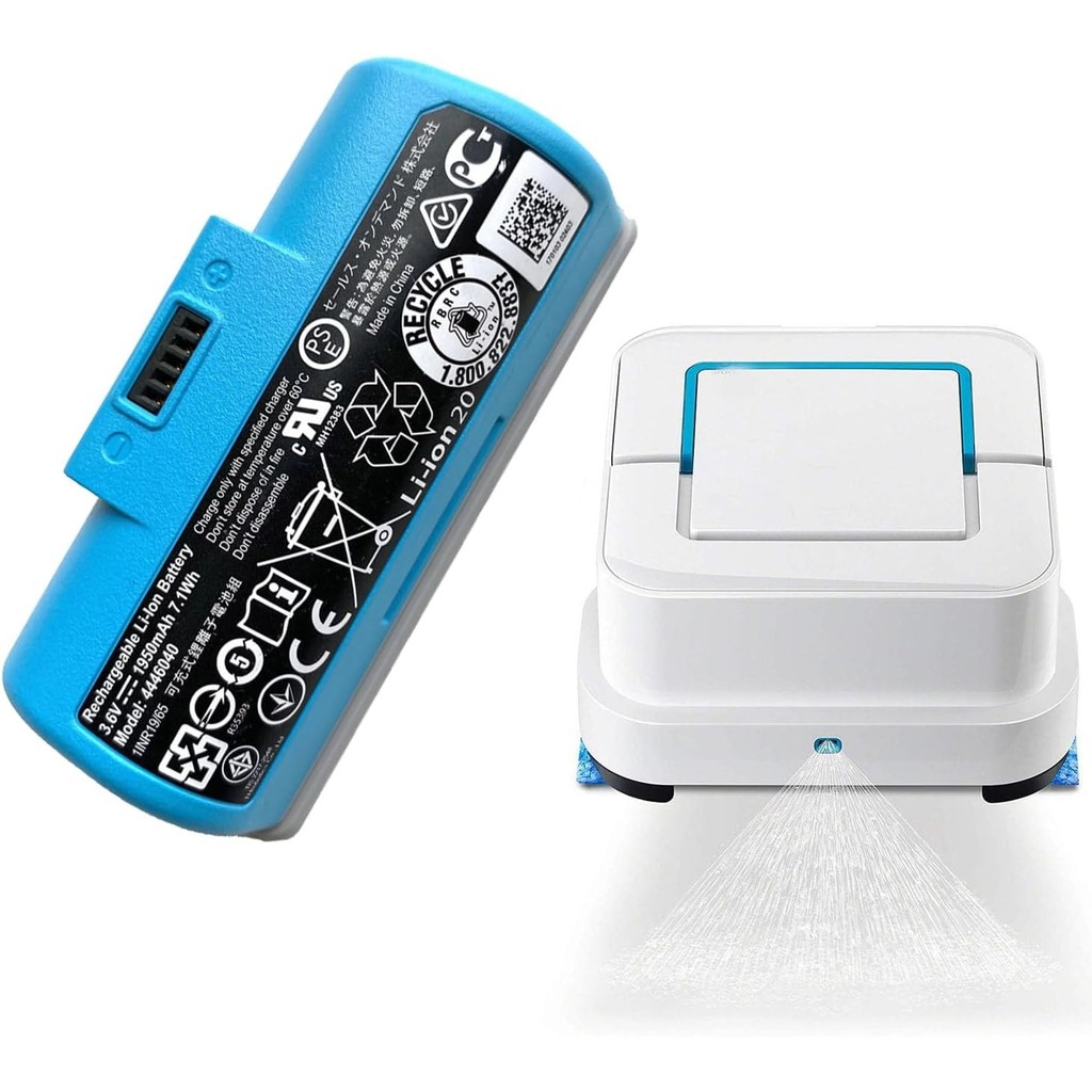 4446040 แบตเตอรี่สําหรับหุ่นยนต์ถูพื้น iRobot Braava Jet 240 241 244 245 4446040