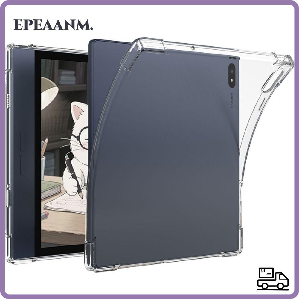 แท็บเล็ต EPEAA, ฝาครอบป้องกัน TPU กันกระแทก, คุณภาพสูงโปร่งใสบางเฉียบพร้อมช่องเสียบปากกาฝาหลังสําหรั