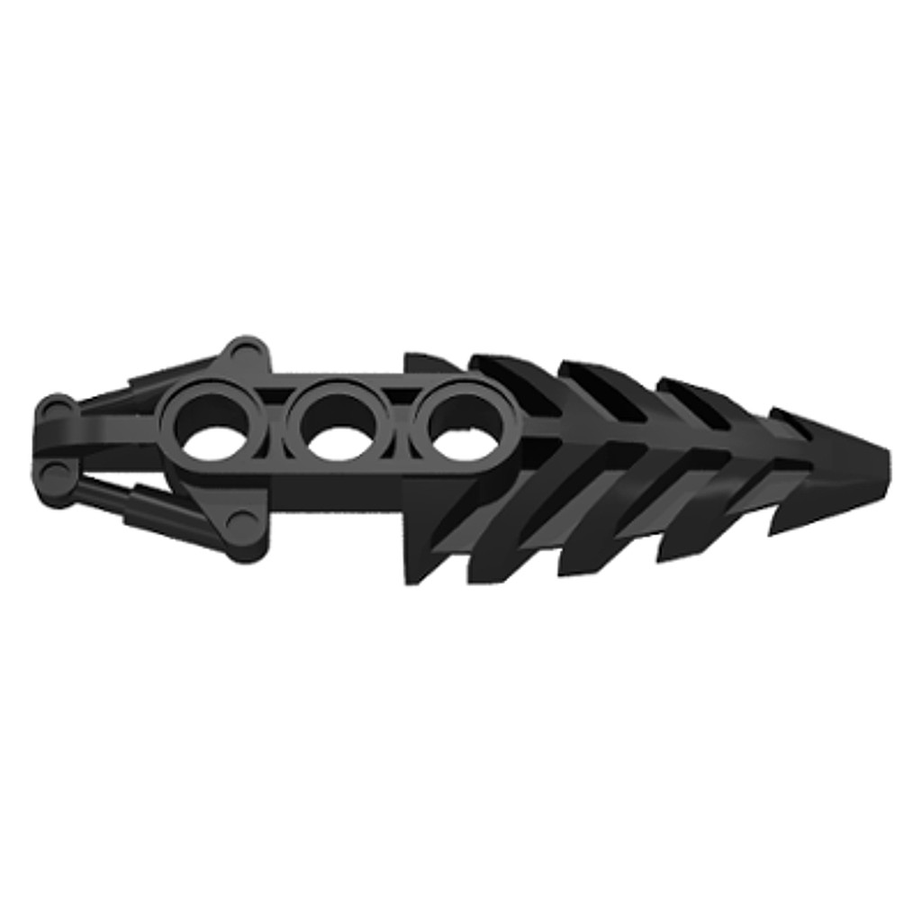 Brick2cube Part - Bionicle Foot Visorak with 3 Pin Holes - 50858