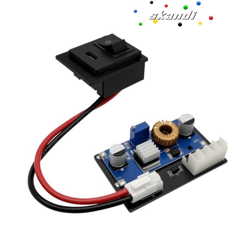 SKANDI Power Board Mod, PD 3.0 รองรับชุดจ่ายไฟทดแทน,คอนโซลไขมันประเภท C อินเทอร์เฟซ PSU โมดูลสําหรับ