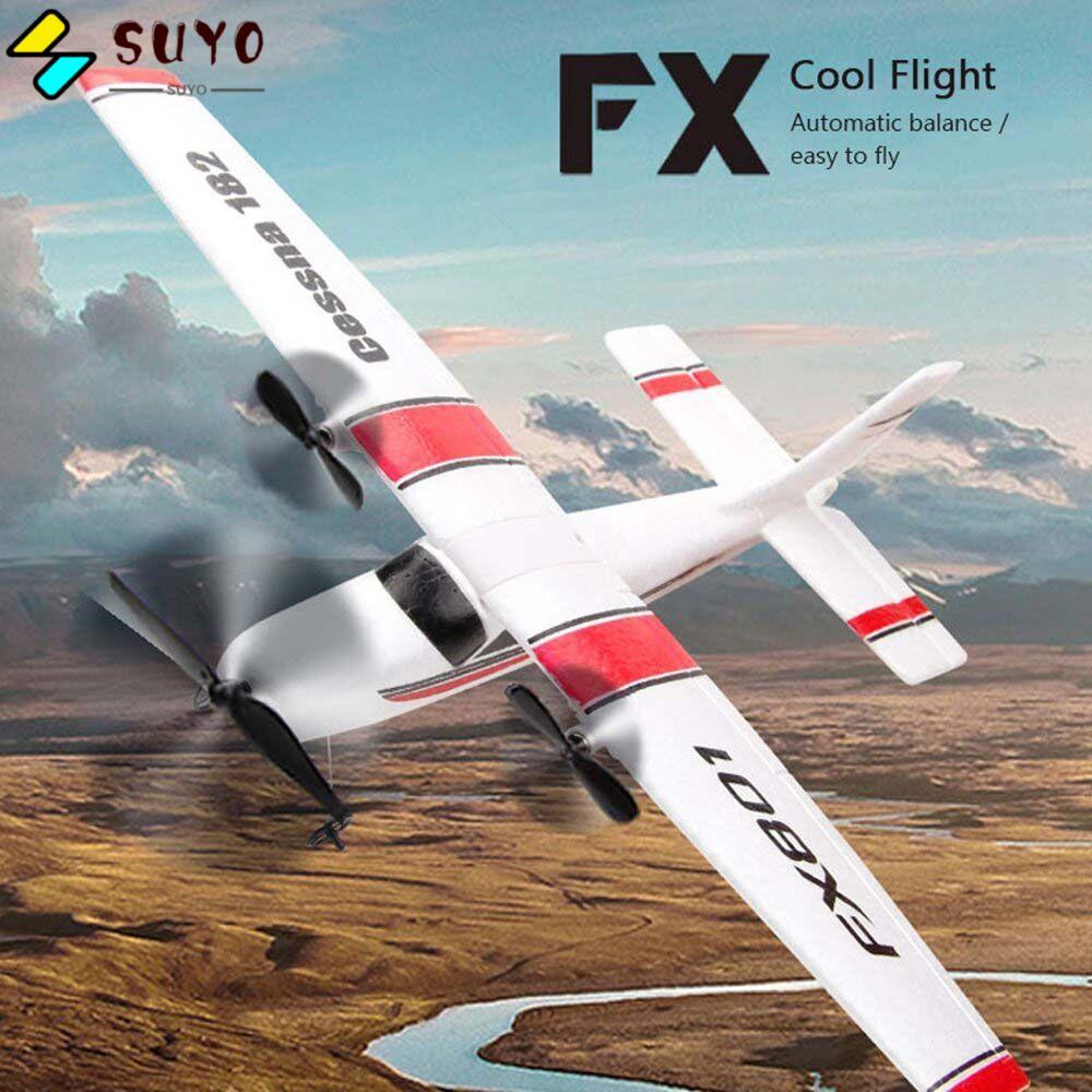 SUYO สําหรับ Cessna 182 FX801 เครื่องบินของเล่น FX801 2CH ปีกคงที่เด็กของขวัญ RC เครื่องร่อน