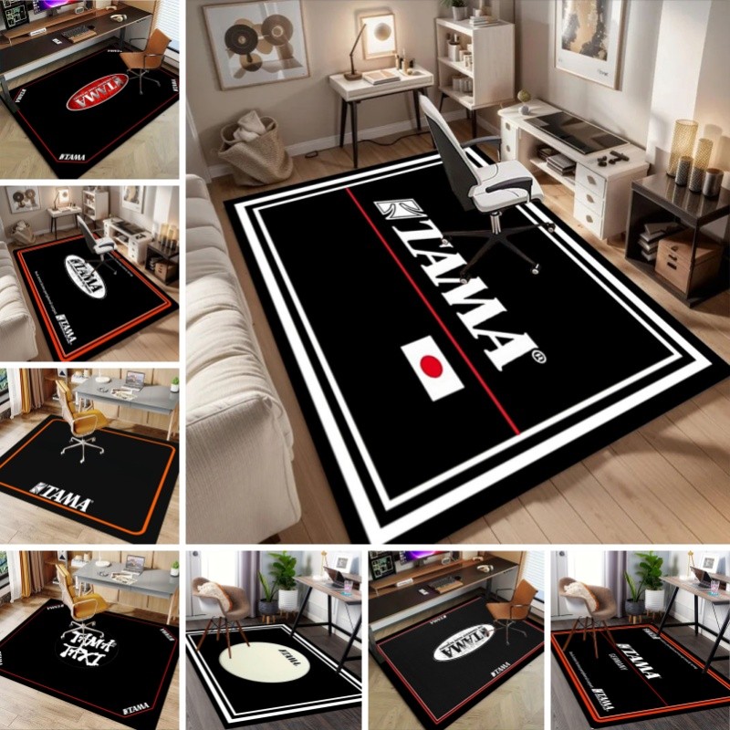 Tam Drum Rug Ultimate Comfort และสไตล์สําหรับกลองของคุณ Soundproof Mat พรมกลอง Vintage Stage พรม T53
