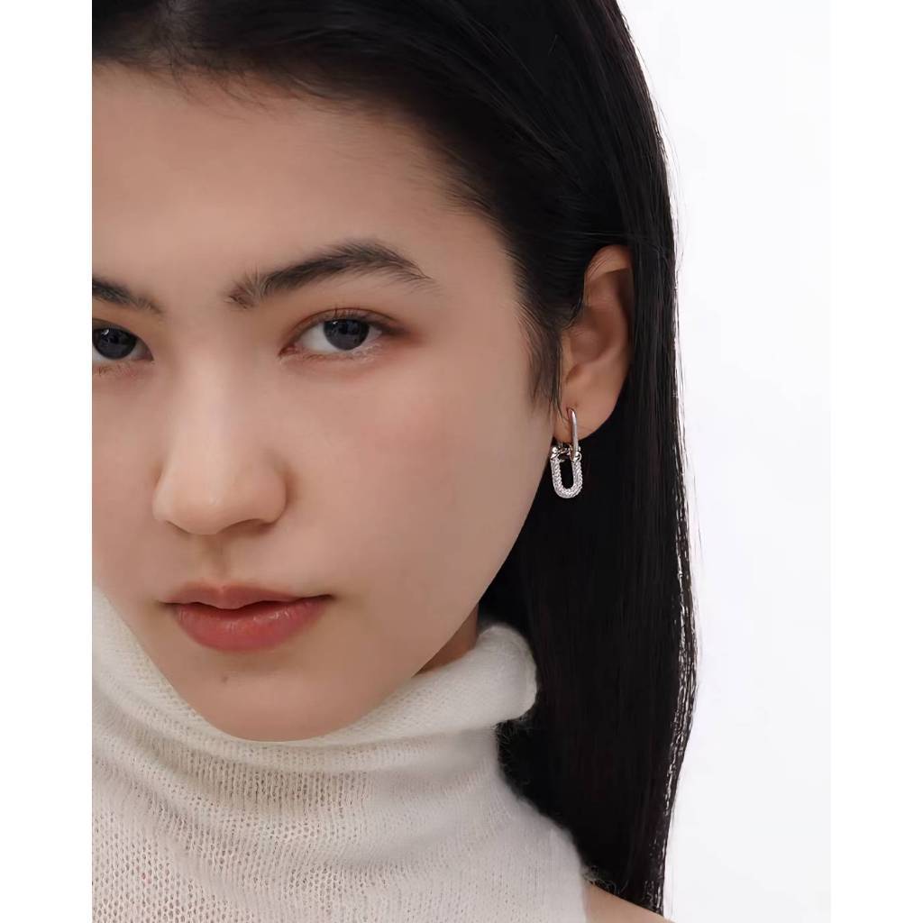 ✨LULU✨  Vaness 925 needle (ML-078) ต่างหู ก้านเงิน(S925)