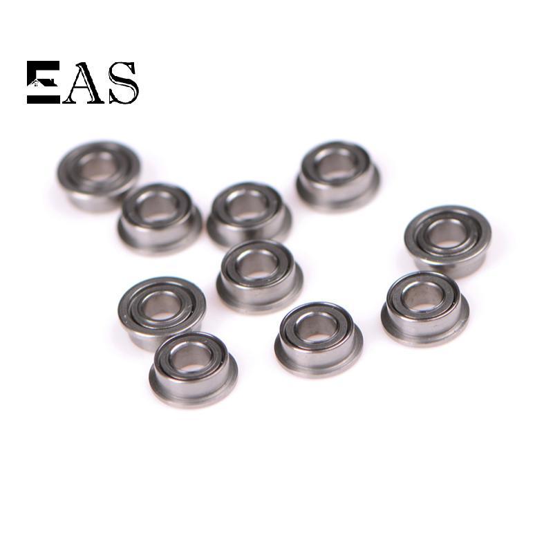 [EA] 10PCS MF63zz Mini Metal Double Shielded Flange Ball Bearings (3mmX6mmX2.5mm) TH