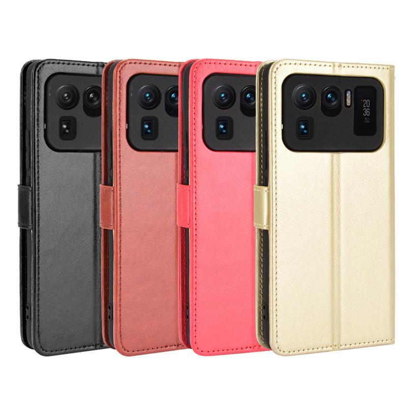 เหมาะสําหรับ Xiaomi 11 Supreme Edition เคสโทรศัพท์ Xiaomi 11 Ultra ซองหนังโทรศัพท์รูปแบบม้าบ้าการ์ดพ