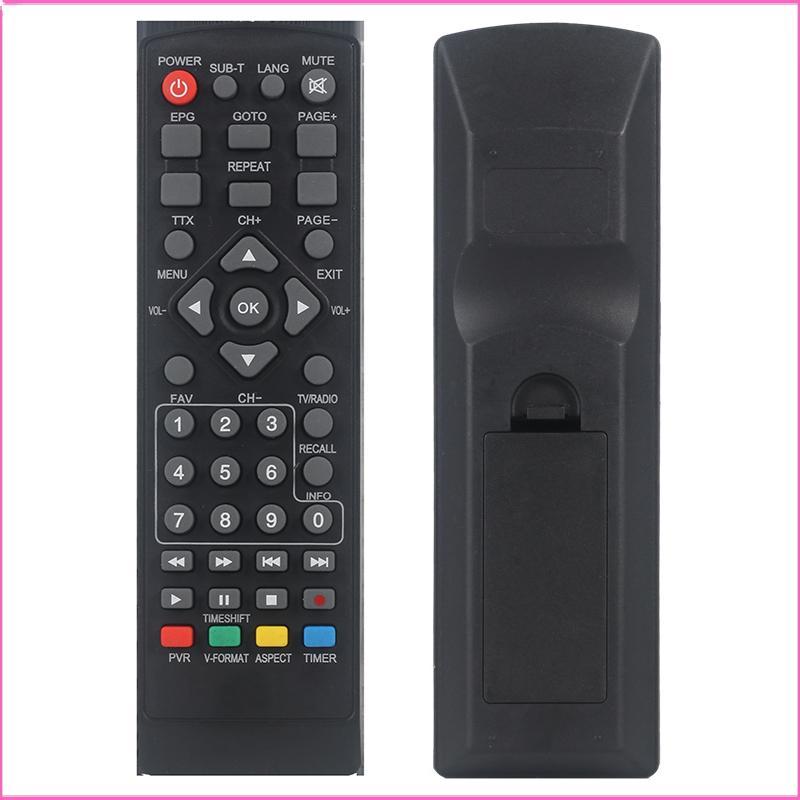 Luckyei รีโมทคอนโทรลเหมาะสําหรับ DVB-T2 สําหรับสมาร์ทโทรทัศน์ STB HDTV สําหรับสมาร์ทชุดกล่องด้านบนความละเอียดสูงรีโมทคอนโทรลดิจิตอล TQ