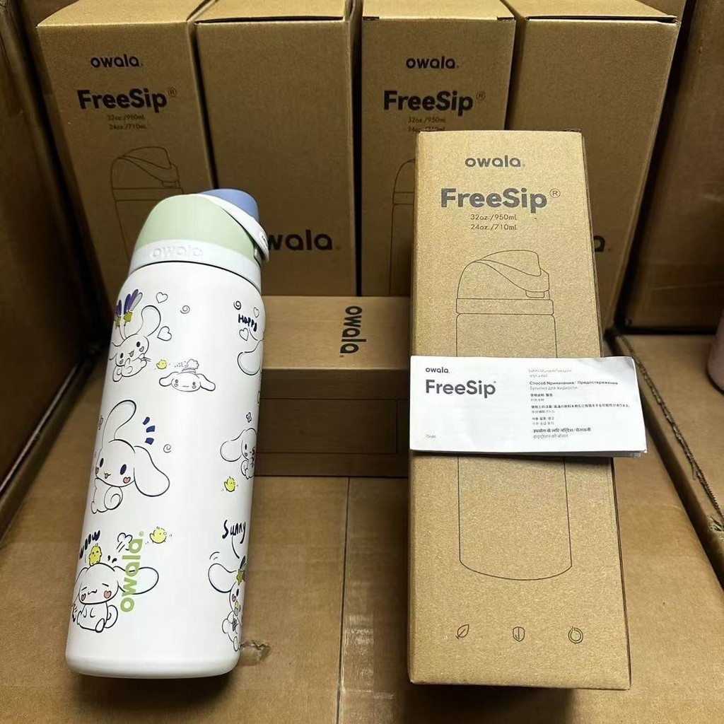 [soopy Bounce Cup] owala แฟชั่นขวดกีฬา 24oz แบบพกพาขนาดใหญ่-ความจุผลไม้ถ้วย 304 สแตนเลสกระติกน้ําร้อนถ้วย 12 ชั่วโมงเย็นน้ําหนักเบาฟิตเนสสไตล์ ราคา ถูกที่สุด ดีลบีเคเค แกลเลอรีภาพที่ 5