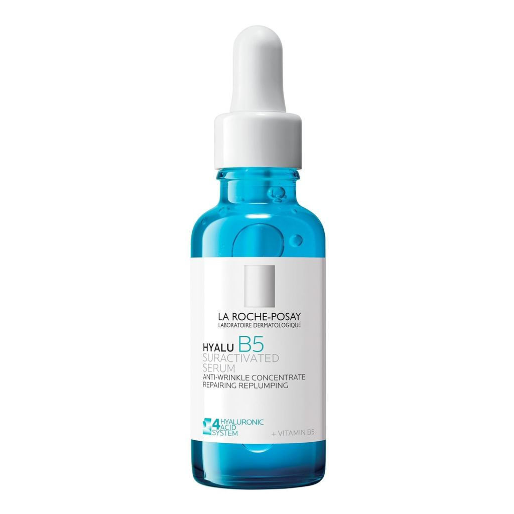 La Roche-PosayHyaluB5Pure Hyaluronic Acid Facial Serum,Vitamin B5+Hyaluronic Acid+Purslane extract,Moisturizing Essence,Nothings skin,เหมาะสําหรับผิวแพ้ง่าย,Anti-