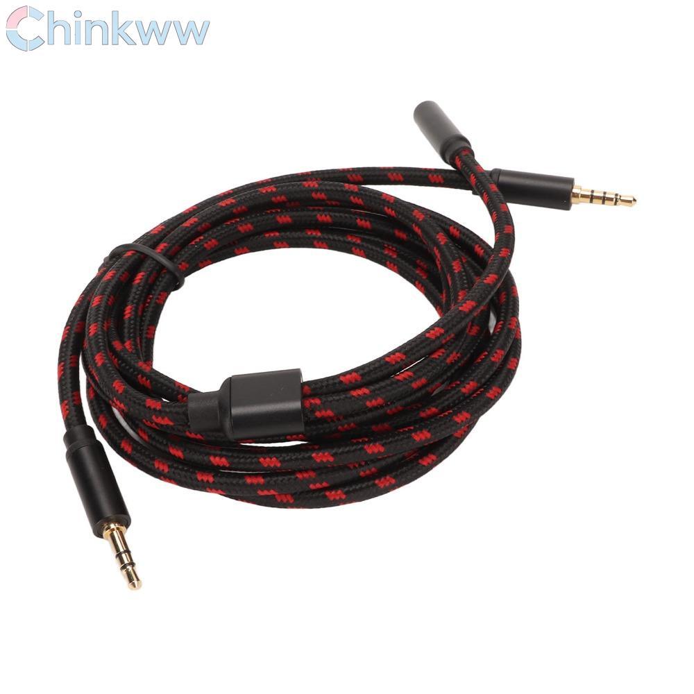 CHINKTH Chat Adapter Cable, Plug and Play 270 ซม./8.9ft Chat Link Cable, สายสัญญาณเสียง 3.5 มม.แบบยื