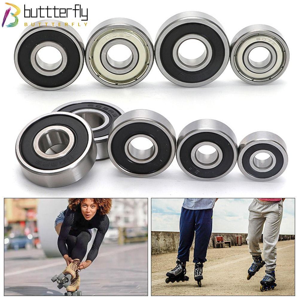 BUTTTERFLY 1 ชิ้นเครื่องพิมพ์, 608ZZ 608RS 609ZZ 609RS Double Shield Ball Bearing, ทนทาน Deep Groove