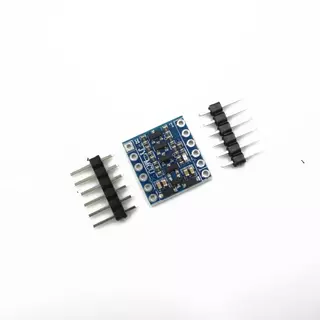 5V to 3.3V Logic Level Converter Bi-Directional Module (4-Channel, IIC/UART/SPI) โมดูลปรับแรงดัน (Version Modele)
