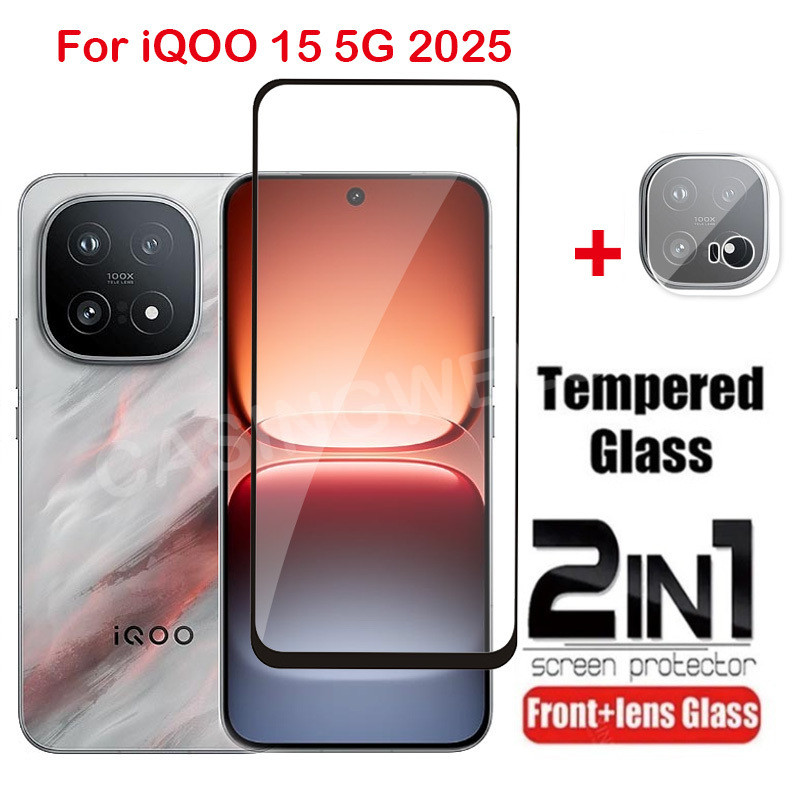 ป้องกันหน้าจอสําหรับVivo IQOO 15 iqoo15 5G 2025 Anti-Spyคลุมทั้งหมดกระจกนิรภัยAnti Peekความเป็นส่วนตัวป้องกันกระจกAnti Scratch 9Hความแข็งป้องกันฟิล์ม