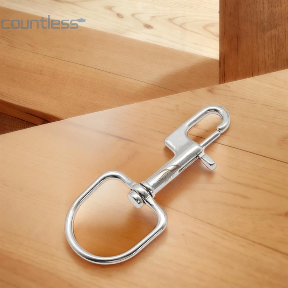 สายคล้องคอกลไกสแน็ป สแตนเลส 316 ใช้งานได้ดีกับอุปกรณ์ดำน้ำ BCD