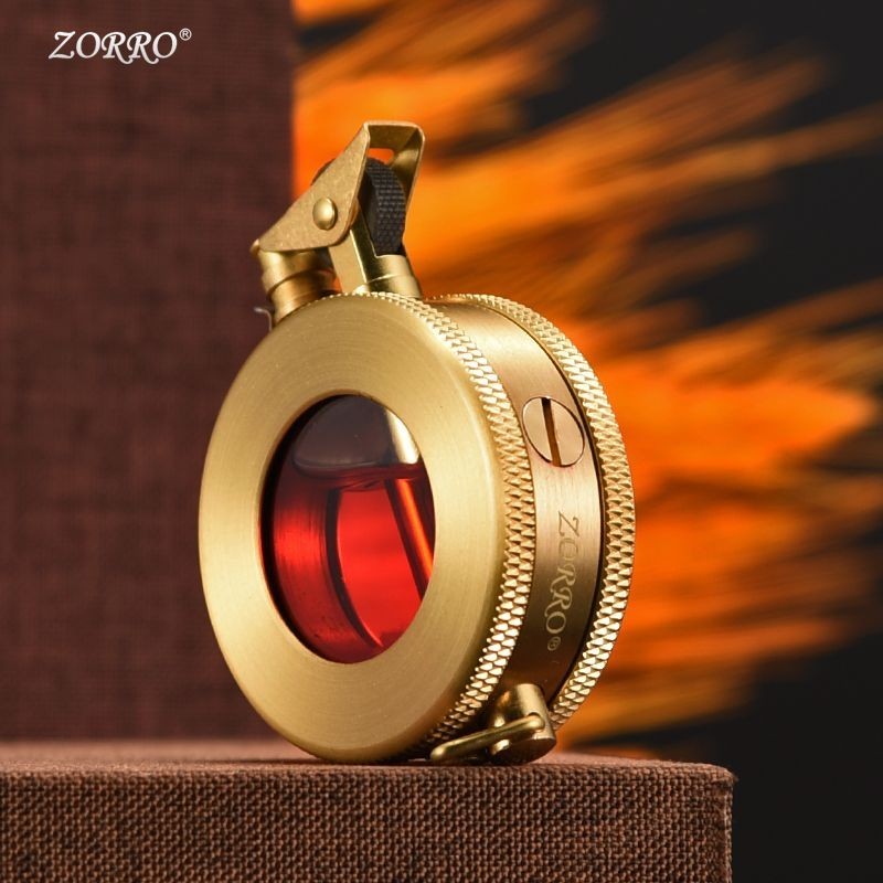 อย่างเป็นทางการของแท้ Zorro นาฬิกาพก Zorro โปร่งใสคลังสินค้าน้ำมันก๊าดเบา