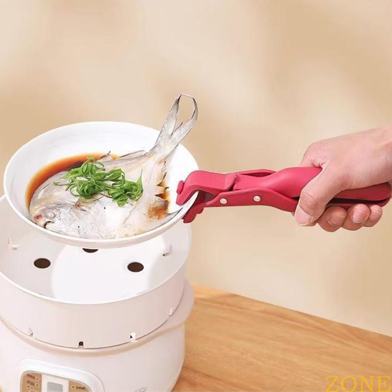 ZONG Heatproof 3 in 1 ABS Silicones Design แหนบครัวสําหรับทําอาหารกลางแจ้งในร่ม – โปรปัง