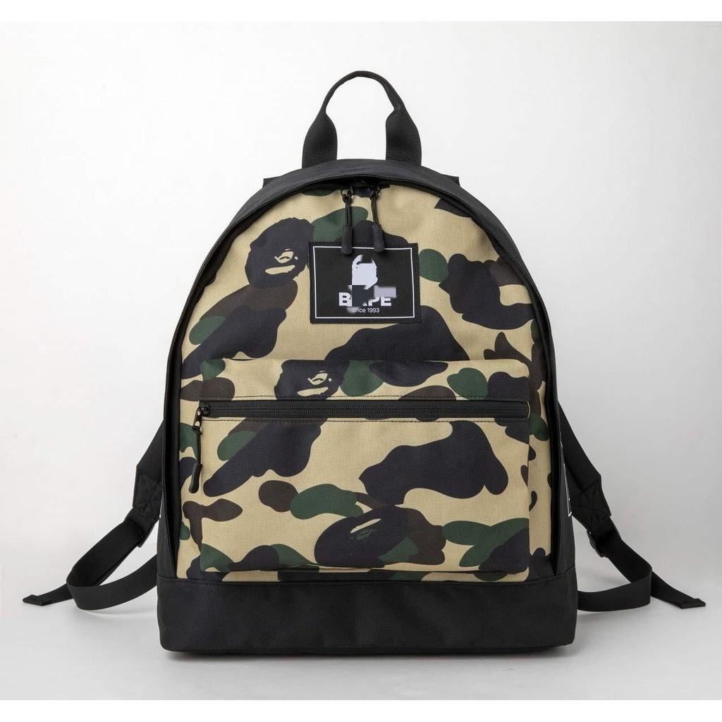 Magazine Ape Head Bape Camouflage กระเป๋าเป้สะพายหลังกันน้ํา Universal School Bag สบาย