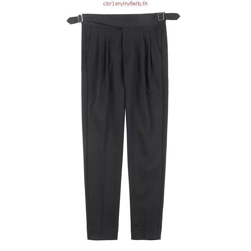 กางเกงสูท Vupan Belt-Free | Gurkha Version ±4ซม. ปรับเอว ผ้าต่อต้านริ้วรอยแบบไม่รีด XK13