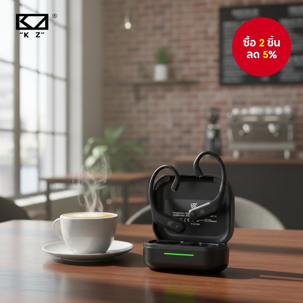 KZ AE01 หูฟังบลูทูธ 5.4 แบบเกี่ยวหู พร้อมเคสชาร์จ C PIN สําหรับ PR1PRO DQ6 ZVX EDXPRO