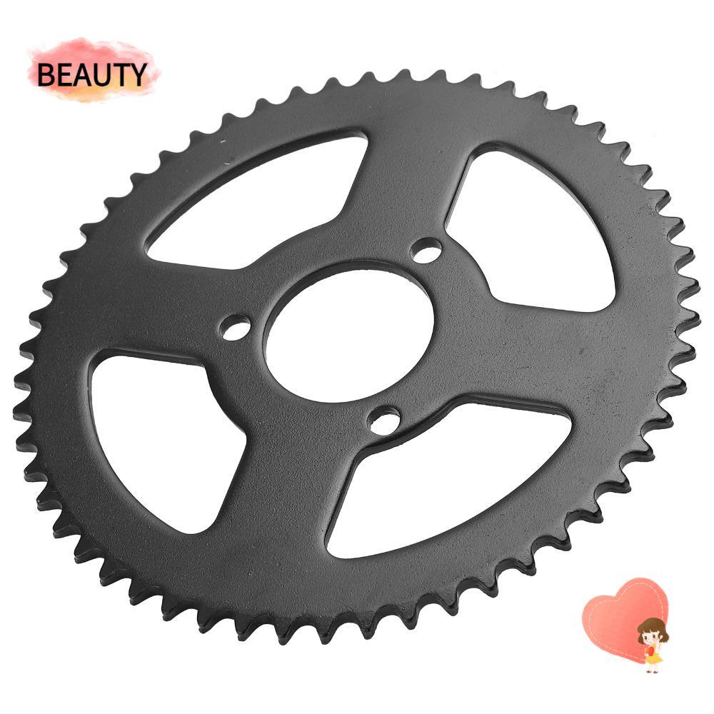BEAUTY เฟืองโซ่, T8F 54T 35 มม.เส้นผ่านศูนย์กลางภายในเฟืองหลัง, เหล็กสีดําทนทานสําหรับ T8F โซ่ไดรฟ์เ